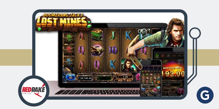 Red Rake Gaming's new slot Boomerang Jack's Lost Mines