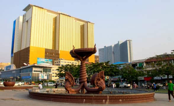 NagaWorld Casino and building.