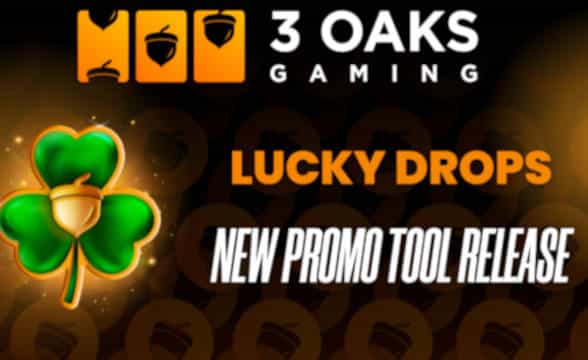 3 Oaks Gaming partnership with Lucky Drops new promotion