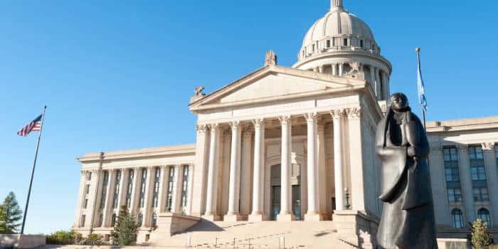 Oklahoma's State Capitol.