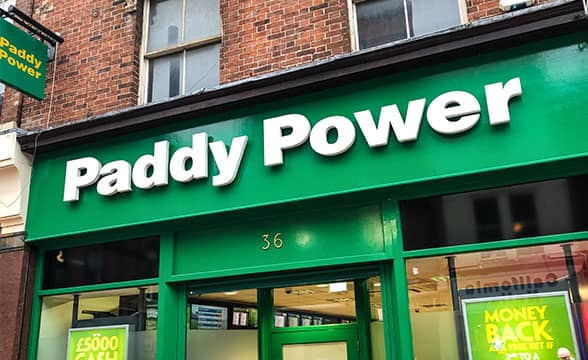 A retail Paddy Power location