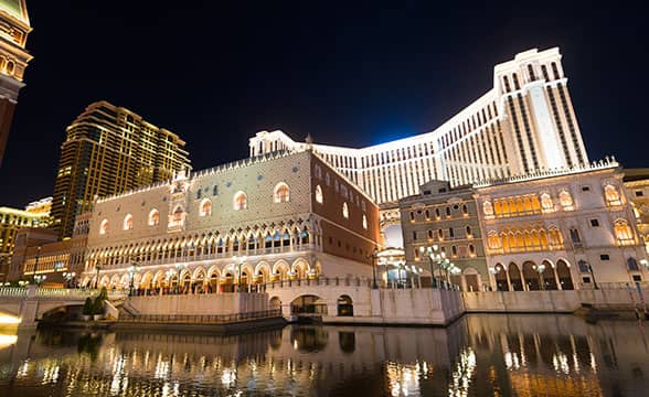 Las Vegas Sands' Venetian casino in Macau