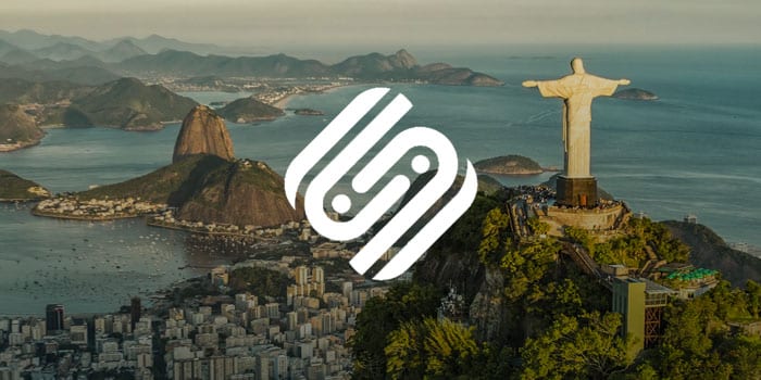 Scout Gaming's logo with Brazil as a background