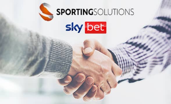 Sporting Solutions deal with SkyBet