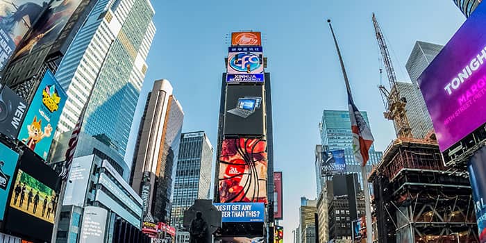 Times Square in New York