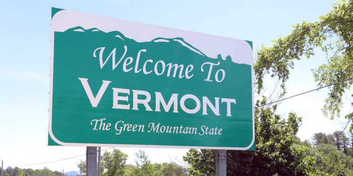 Vermont the Green Mountain State.