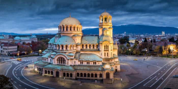 Alexander Nevsky's church in Sofia, Bulgaria.