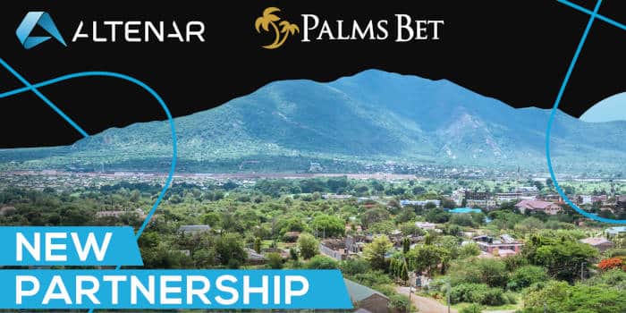 Altenar and PalmsBet partnership.