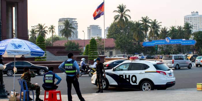 Cambodia's police officers.