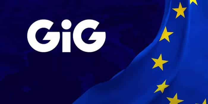 Image from GiG's official release about a deal with a European company