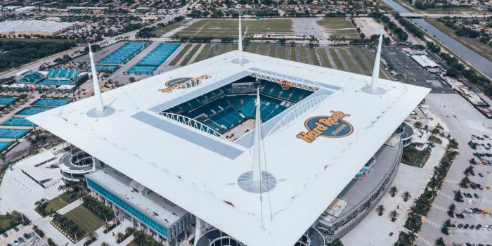 Hard Rock Stadium in Miami Gardens Florida