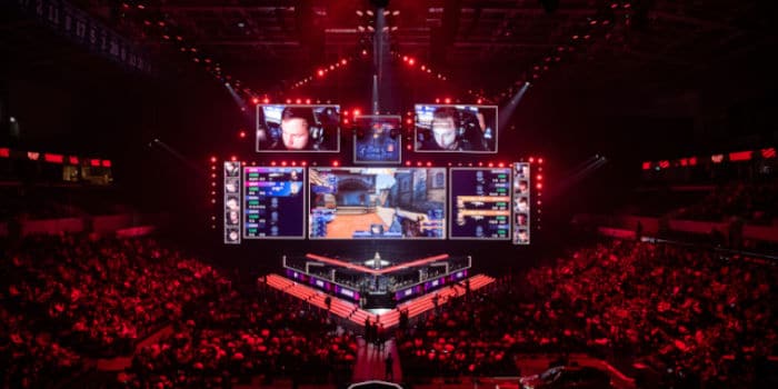 An esports arena