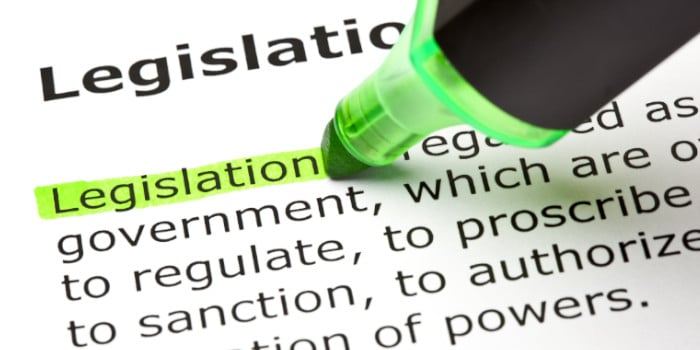 The world legislation highlighted with a market in a dictionary