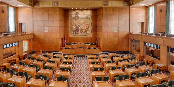 Oregon's Houes of Representatives.