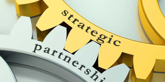 Partnership and strategic collaboration.