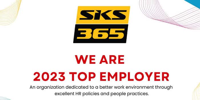 SKS365 named top employer in Italy