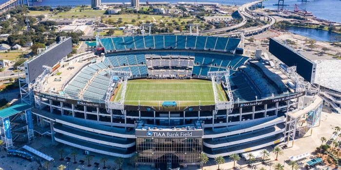 TIAA Bank Field Stadium in Jacksonville Florida