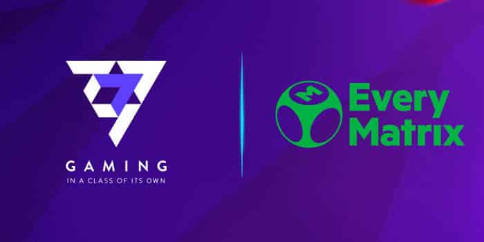 7777 gaming penned an agreement with EveryMatrix