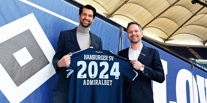 AdmiralBet extended its deal with Hamburger SV