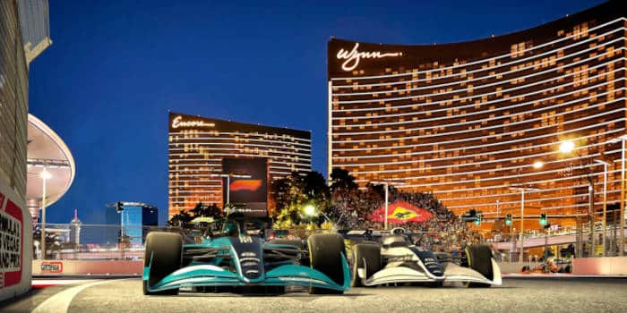 F1 and Las Vegas GP, Nevada.