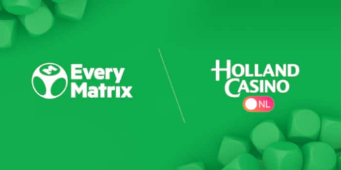 EveryMatrix and Holland Casino logos - partnership