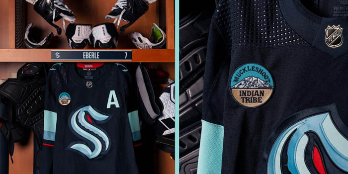 NHL’s Kraken to Wear Muckleshoot Indian Tribe Patch in New Collaboration