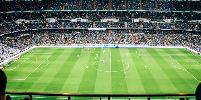 Soccer game stadium unsplash.com