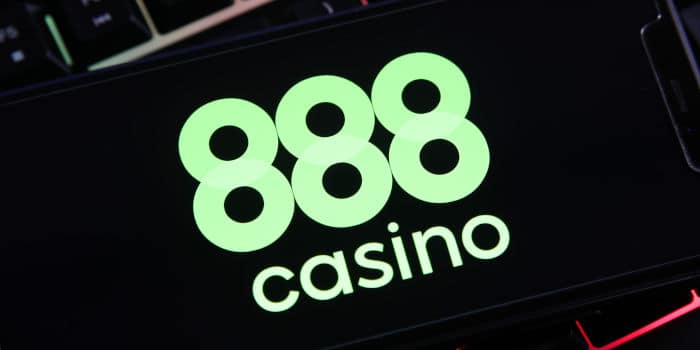 888casino's logo and brand.