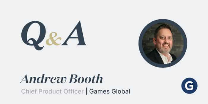 Andrew Booth, chief product officer of Games Global