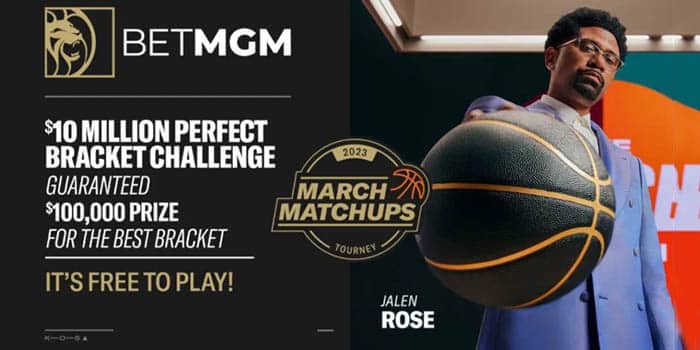 BetMGM's $10M Bracket Challenge announcement