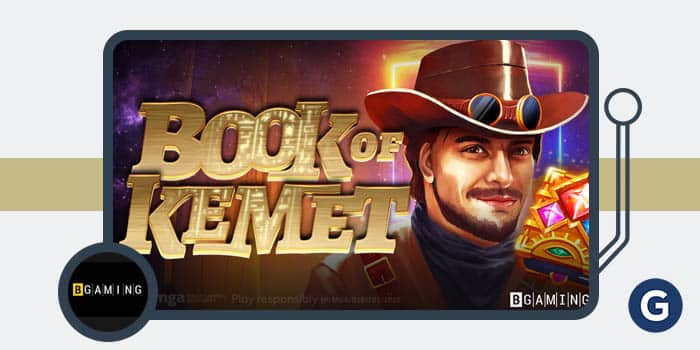 BGaming's new slot, Book of Kemet