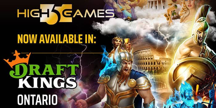 High 5 Games will supply DraftKings Ontario with content