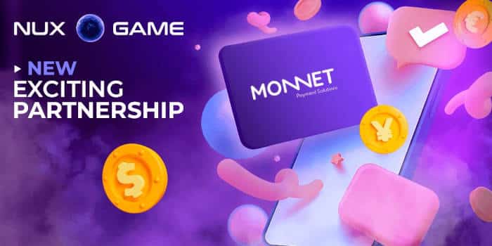 NuxGame and Monnet partnership.