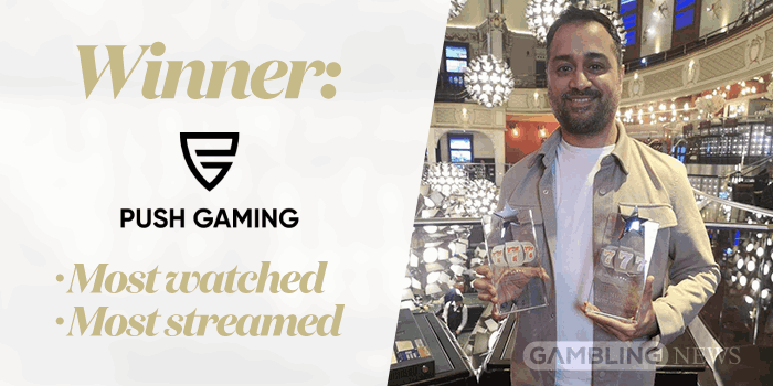 Winner: Push Gaming - Most Watched & Streamed Slot Game