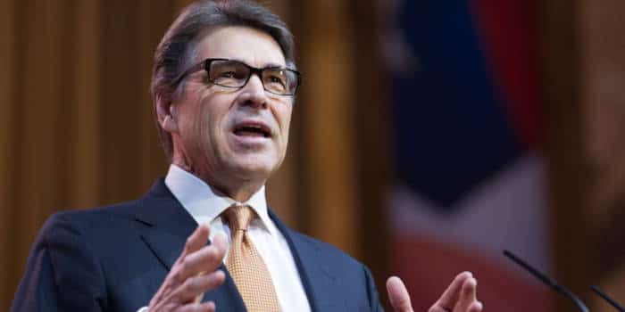 Ex Texas Gov. Rick Perry