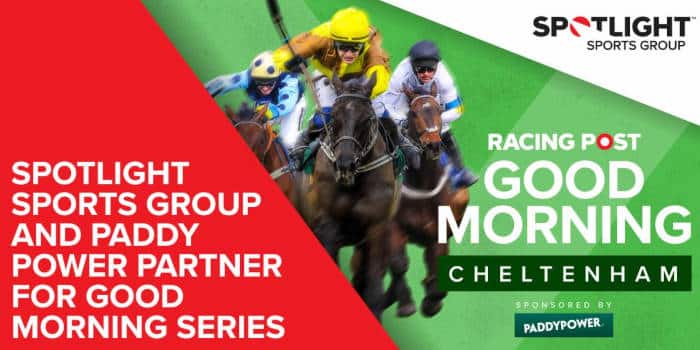 SSG and Paddy Power renew partnership for Good Morning Racing Series.