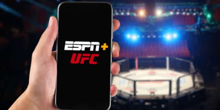 UFC's ESPN+ app.