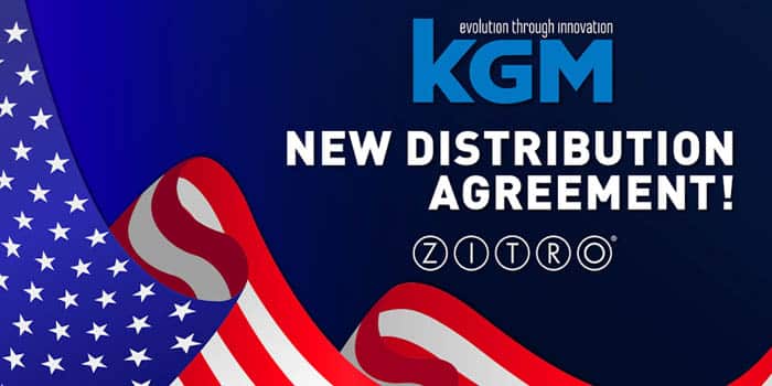 Zitro selected KGM as its distributor in three states