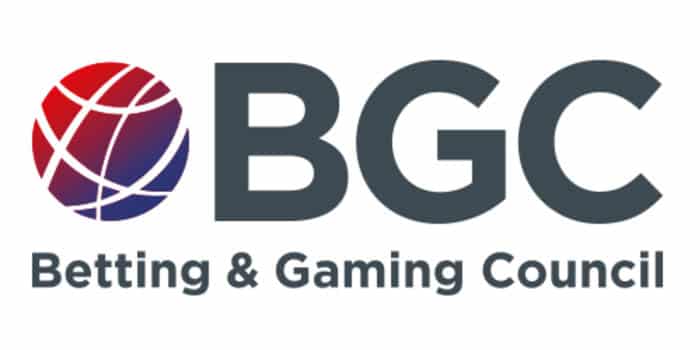 The official logo of Britain's Betting and Gaming Council (BGC)