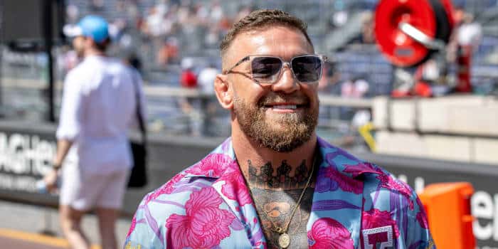 Connor McGregor in a shirt.