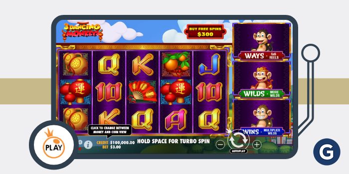 Pragmatic Play's 3 Dancing Monkeys Slot