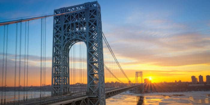 Washington Bridge in New Jersey