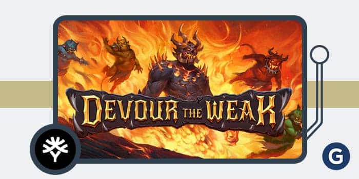 Devour the Weak is Yggdrasil's slot game