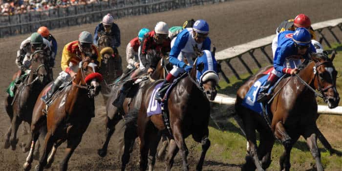 Horse Race in progress in the United States