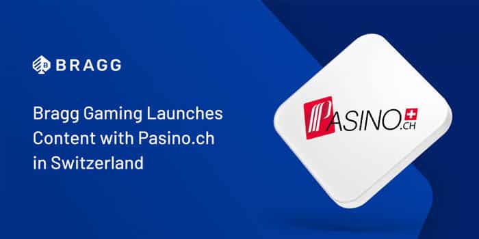 Bragg Gaming Agrees to Supply Pasino.ch with iGaming Content