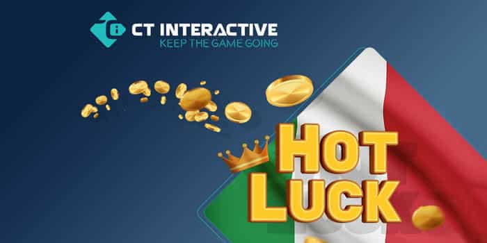 CT Interactive's Hot Luck Jackpot tool was greenlit in Italy