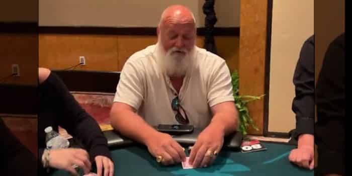 David Hughes, winner of the Ladies No-limit Hold’em (Re-Entry) event