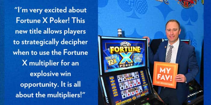 Fortune X Video Poker game.