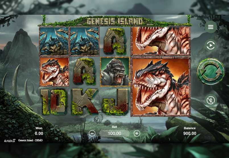 genesis island slot game preview