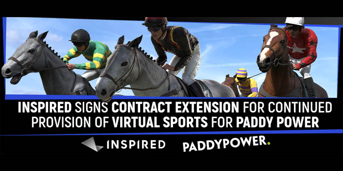 Inspired extended its deal with Paddy Power